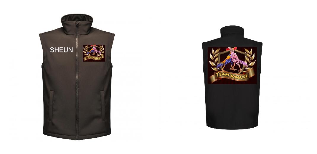 BODYWARMER SOFTSHELL PERSONNALISABLE REF: RGA844