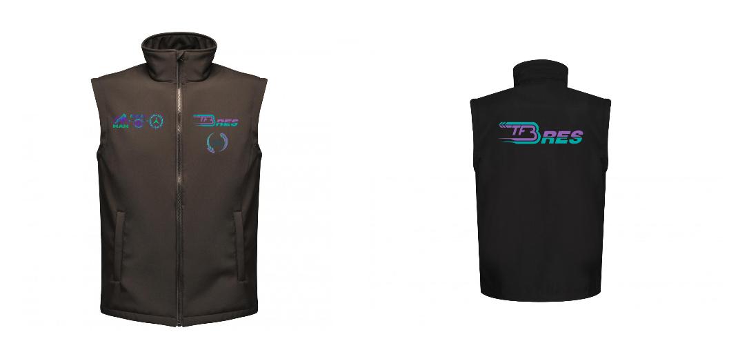 BODYWARMER SOFTSHELL PERSONNALISABLE REF: RGA844