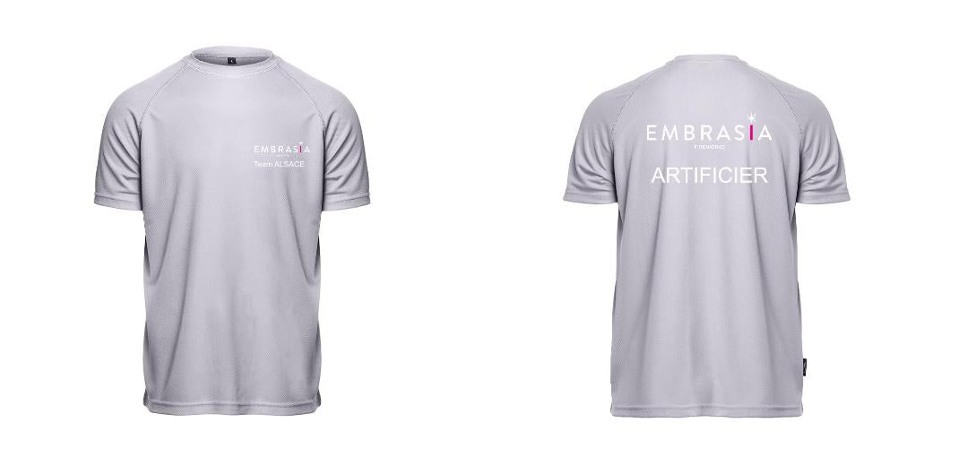 T-SHIRT SPORT HOMME PERSONNALISABLE REF : PK140