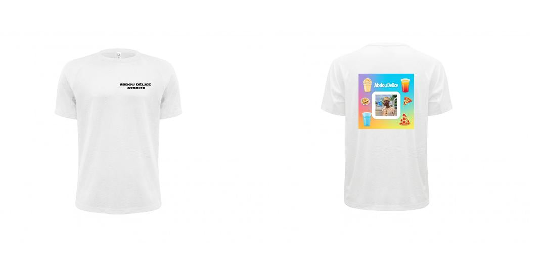 T-SHIRT SPORT PERSONNALISABLE : JK900