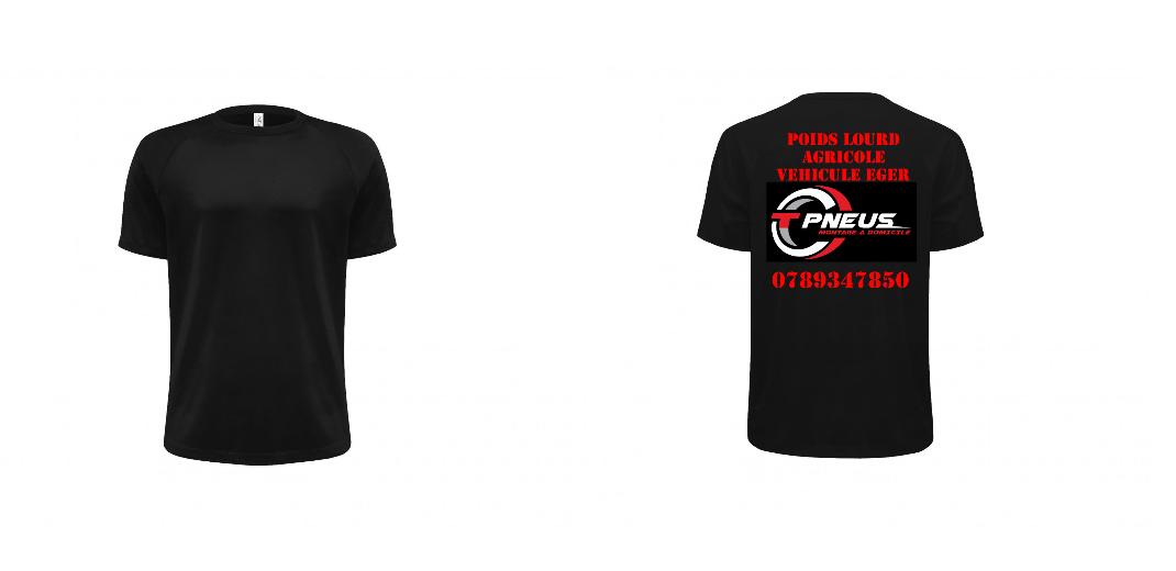 T-SHIRT SPORT PERSONNALISABLE : JK900