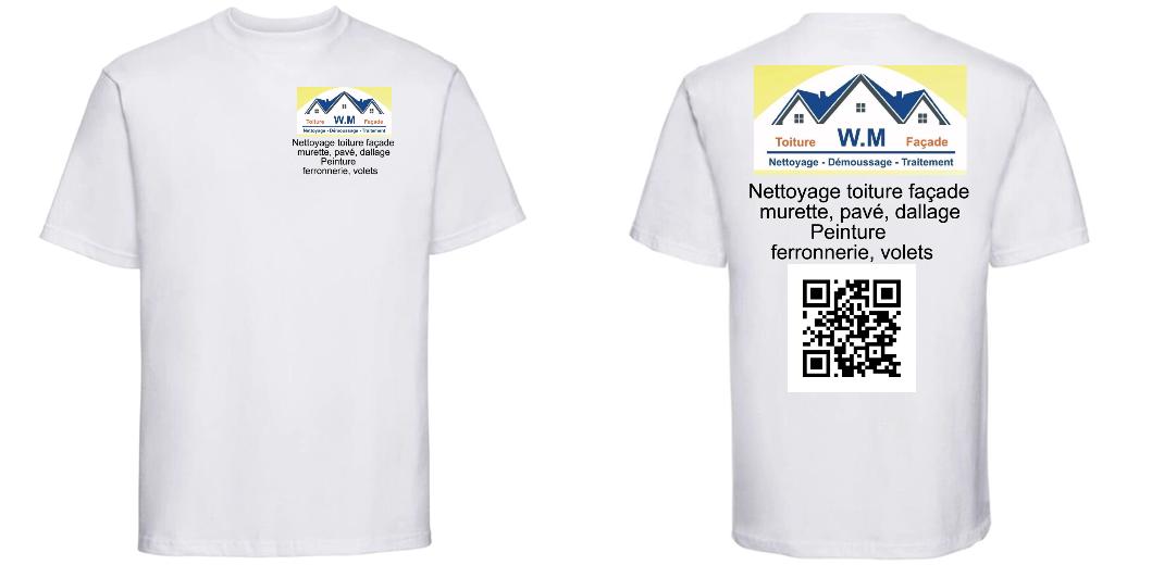 T-SHIRT PRESTIGE EPAIS UNISEXE PERSONNALISABLE REF : RU215