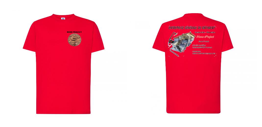 T-SHIRT PREMIUM UNISEXE 100% COTON PERSONNALISABLE REF : JK190
