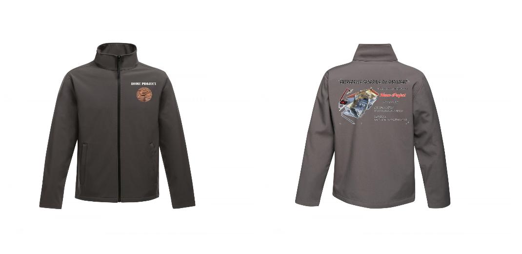 VESTE SOFTSHELL HOMME PERSONNALISABLE REF : RGA628