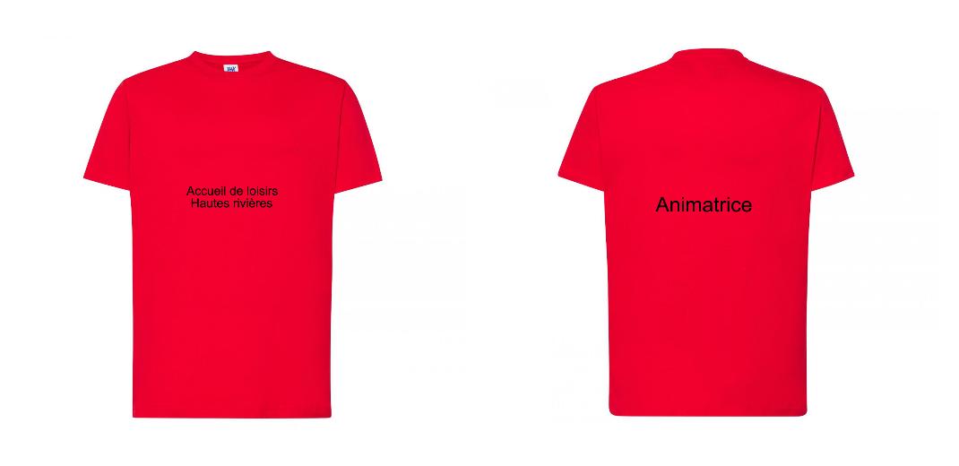T-SHIRT PREMIUM UNISEXE 100% COTON PERSONNALISABLE REF : JK190