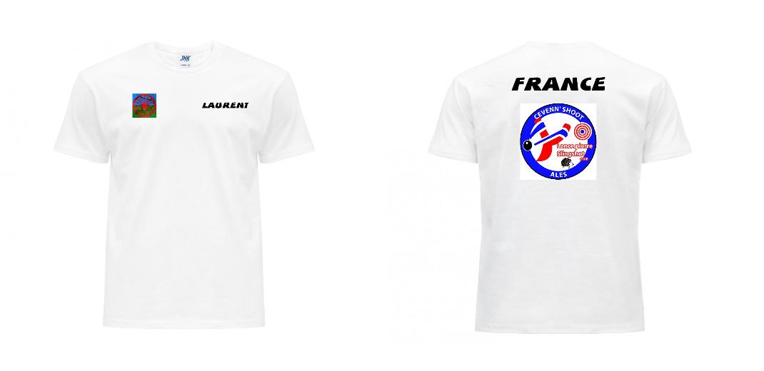 T-SHIRT PREMIUM UNISEXE 100% COTON PERSONNALISABLE REF : JK190