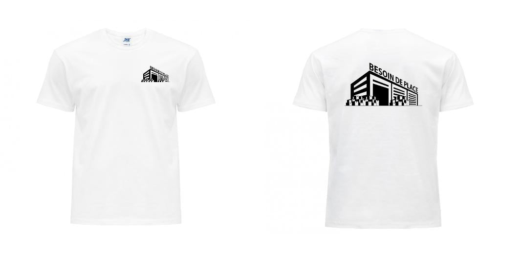 T-SHIRT PREMIUM UNISEXE 100% COTON PERSONNALISABLE REF : JK190