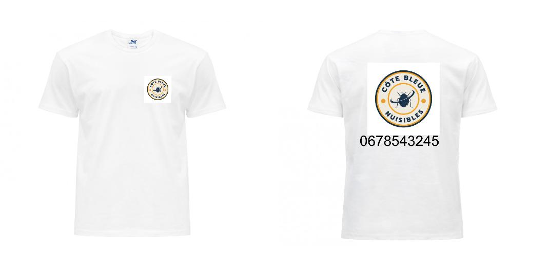 T-SHIRT PREMIUM UNISEXE 100% COTON PERSONNALISABLE REF : JK190