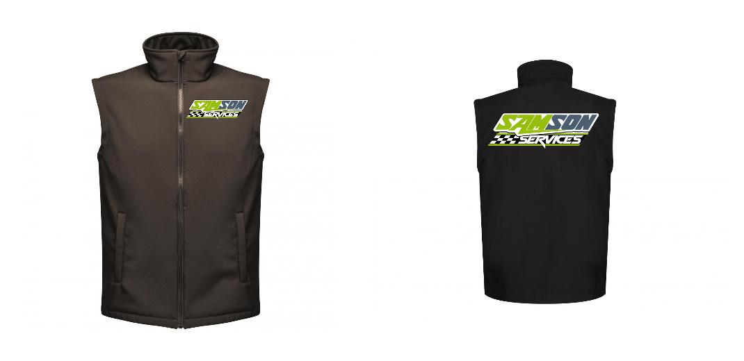 BODYWARMER SOFTSHELL PERSONNALISABLE REF: RGA844