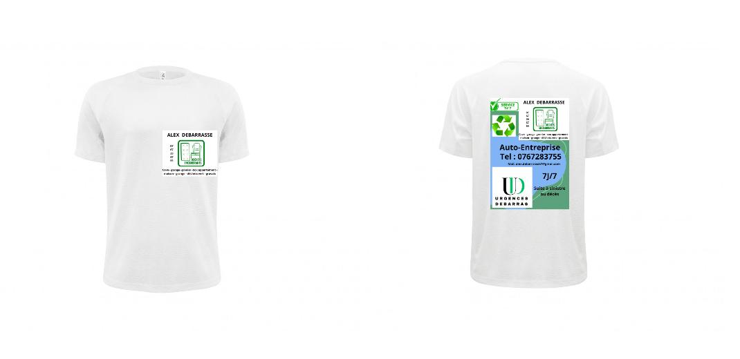 T-SHIRT SPORT PERSONNALISABLE : JK900