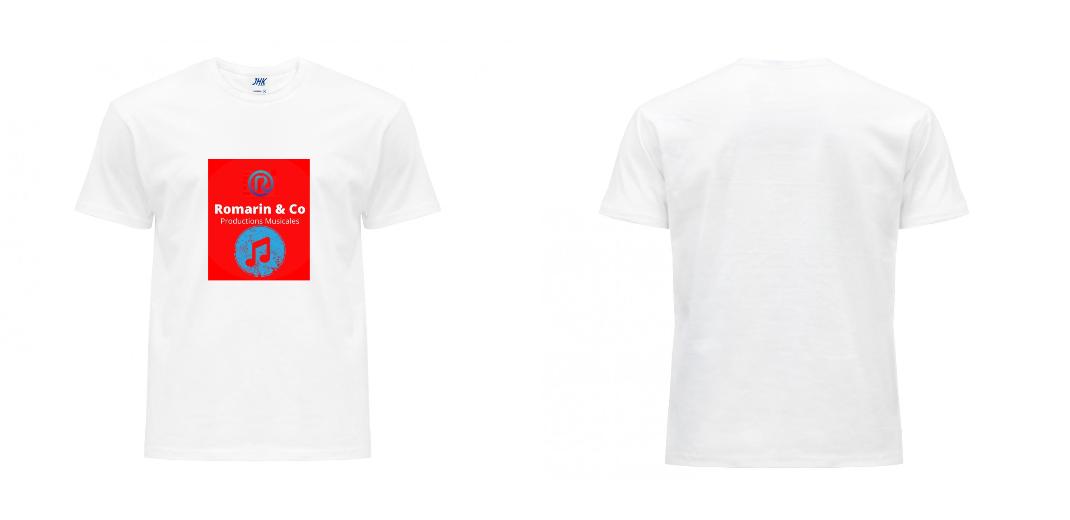 T-SHIRT PREMIUM UNISEXE 100% COTON PERSONNALISABLE REF : JK190