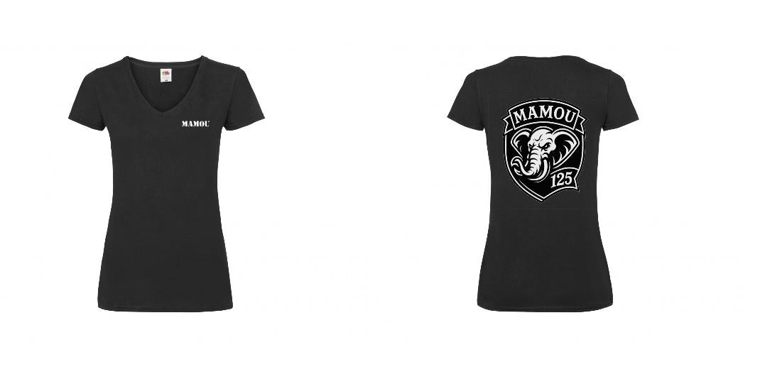 T-SHIRT COL V FEMME PERSONNALISABLE REF : SC601