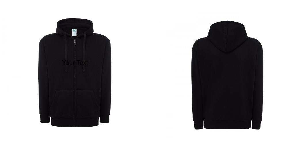 VESTE A CAPUCHE PERSONNALISABLE UNISEX REF: JK297
