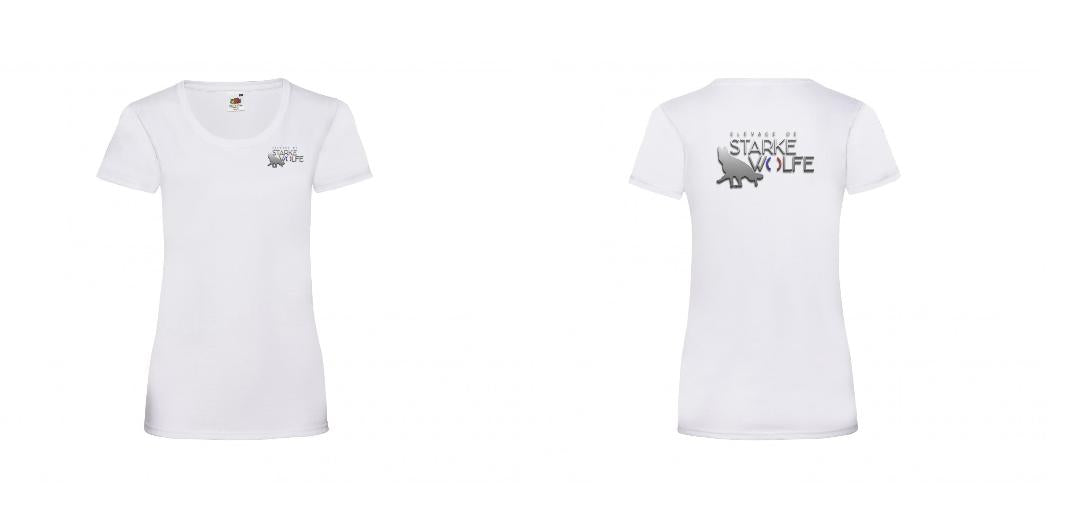 T-SHIRT ROND FEMME PERSONNALISABLE REF : SC600