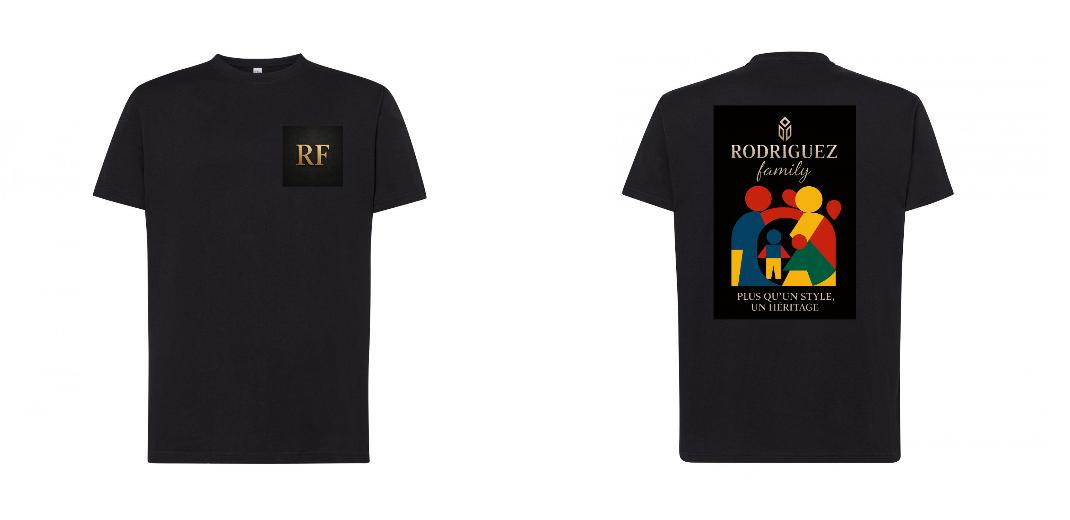T-SHIRT PREMIUM UNISEXE 100% COTON PERSONNALISABLE REF : JK190