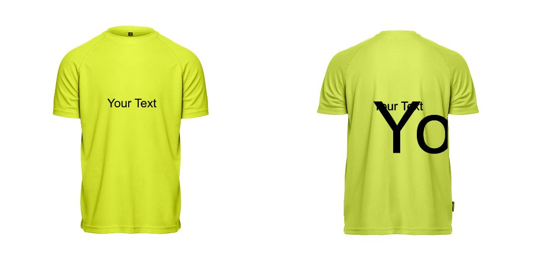 T-SHIRT SPORT HOMME PERSONNALISABLE REF : PK140
