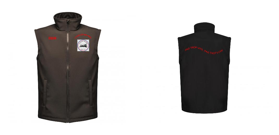 BODYWARMER SOFTSHELL PERSONNALISABLE REF: RGA844