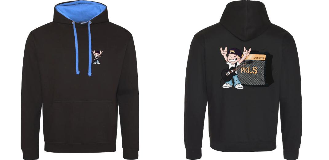SWEAT A CAPUCHE CONTRASTÉ PERSONNALISABLE UNISEXE REF : JH003