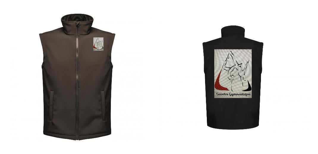 BODYWARMER SOFTSHELL PERSONNALISABLE REF: RGA844