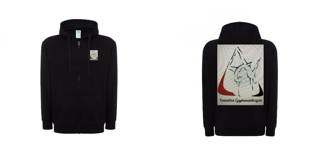 VESTE A CAPUCHE PERSONNALISABLE UNISEX REF: JK297