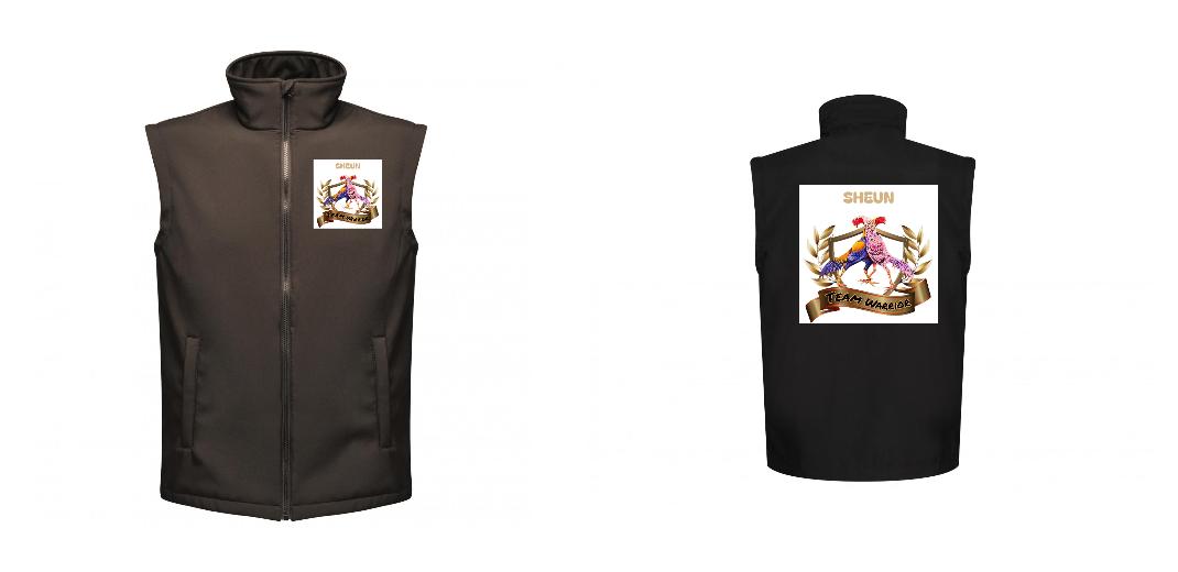 BODYWARMER SOFTSHELL PERSONNALISABLE REF: RGA844
