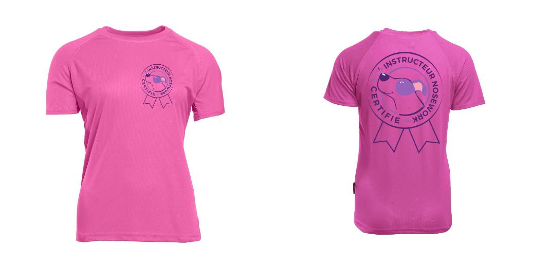 T-SHIRT SPORT FEMME PERSONNALISABLE REF : PK141