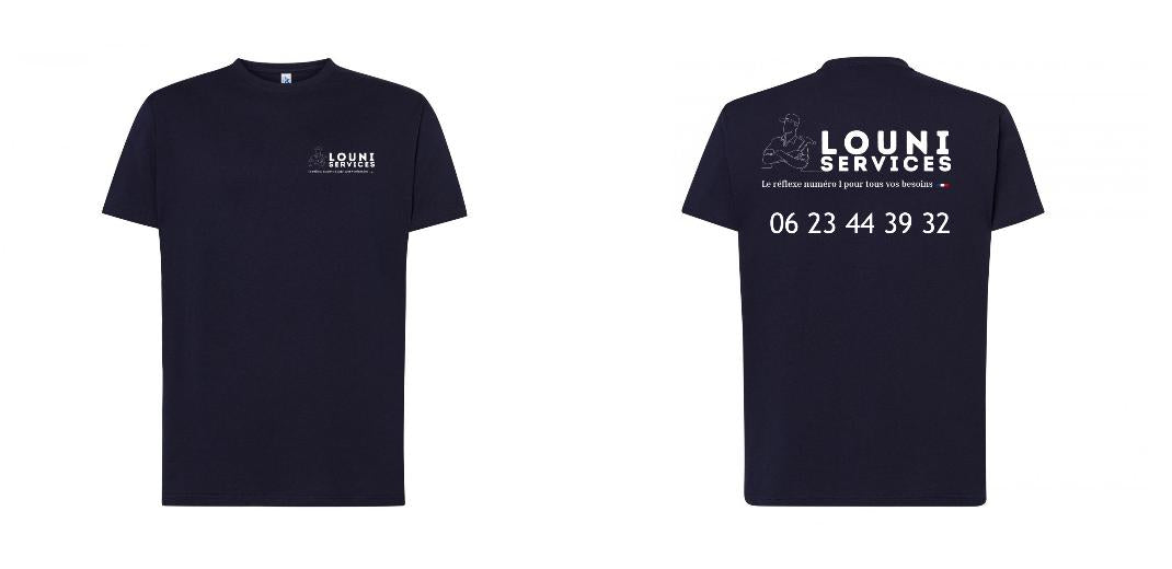 T-SHIRT PREMIUM UNISEXE 100% COTON PERSONNALISABLE REF : JK190