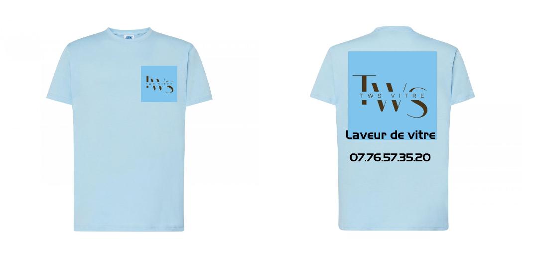 T-SHIRT PREMIUM UNISEXE 100% COTON PERSONNALISABLE REF : JK190