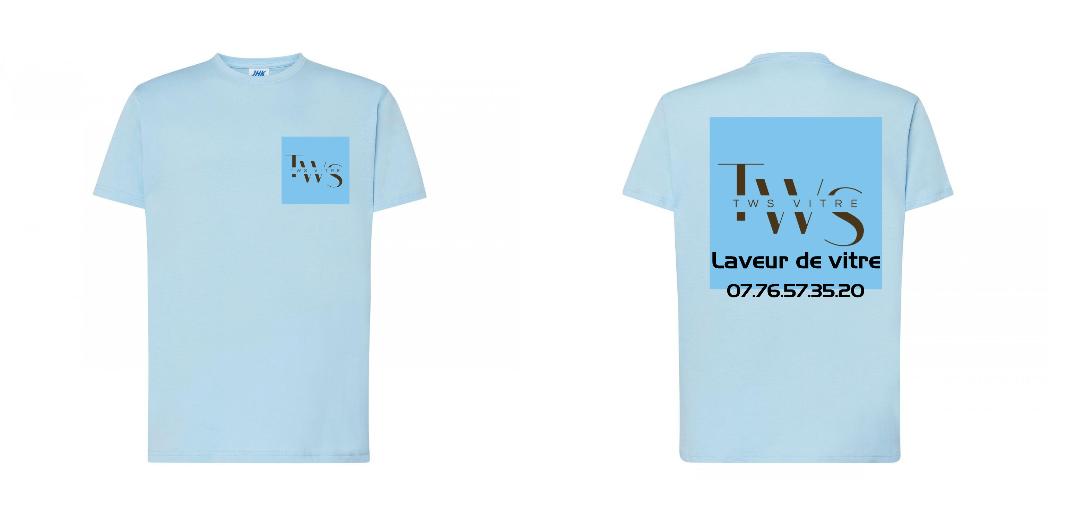 T-SHIRT PREMIUM UNISEXE 100% COTON PERSONNALISABLE REF : JK190