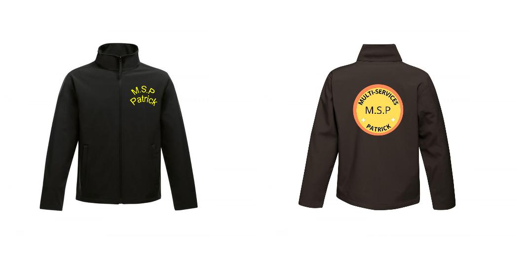 VESTE SOFTSHELL HOMME PERSONNALISABLE REF : RGA628