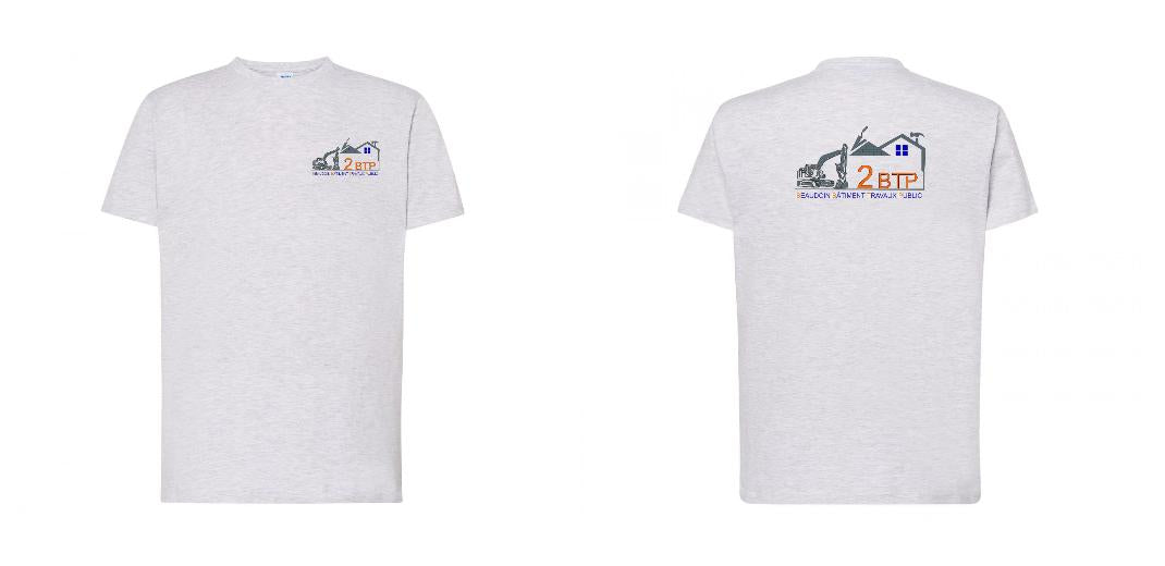 T-SHIRT PREMIUM UNISEXE 100% COTON PERSONNALISABLE REF : JK190