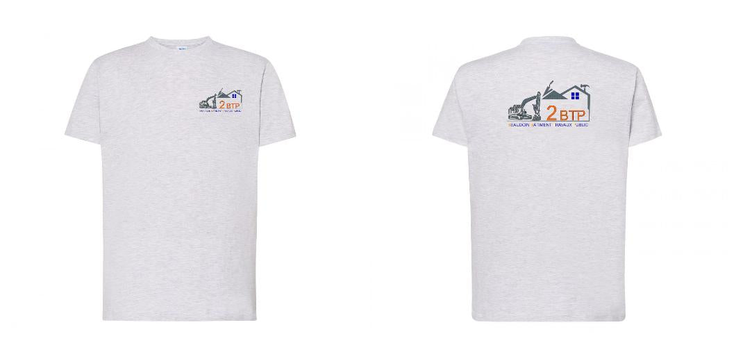 T-SHIRT PREMIUM UNISEXE 100% COTON PERSONNALISABLE REF : JK190