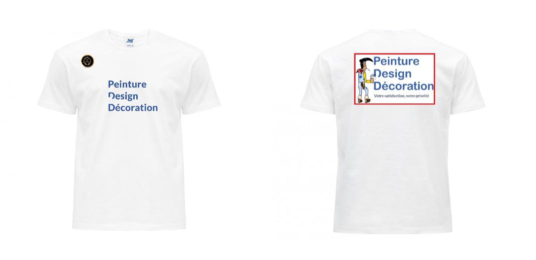 T-SHIRT PREMIUM UNISEXE 100% COTON PERSONNALISABLE REF : JK190