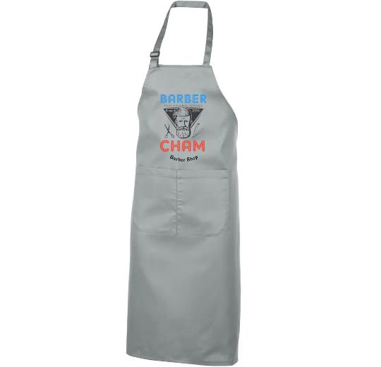 TABLIER A BAVETTE 100% COTON PERSONNALISABLE REF : TB201
