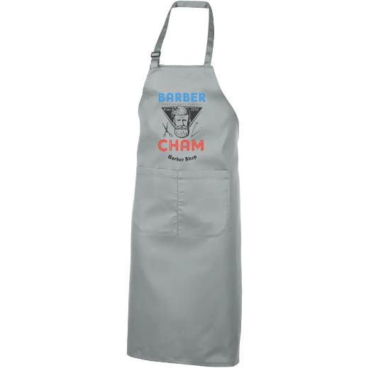 TABLIER A BAVETTE 100% COTON PERSONNALISABLE REF : TB201