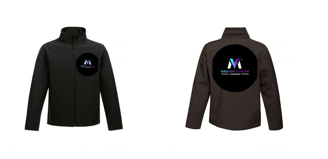 VESTE SOFTSHELL HOMME PERSONNALISABLE REF : RGA628