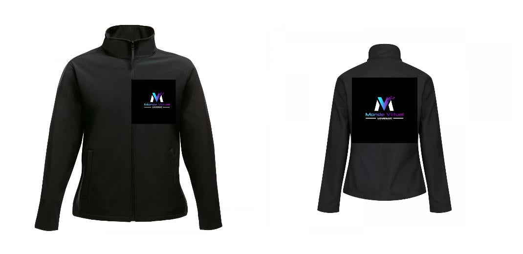 VESTE SOFTSHELL FEMME PERSONNALISABLE REF : RGA629