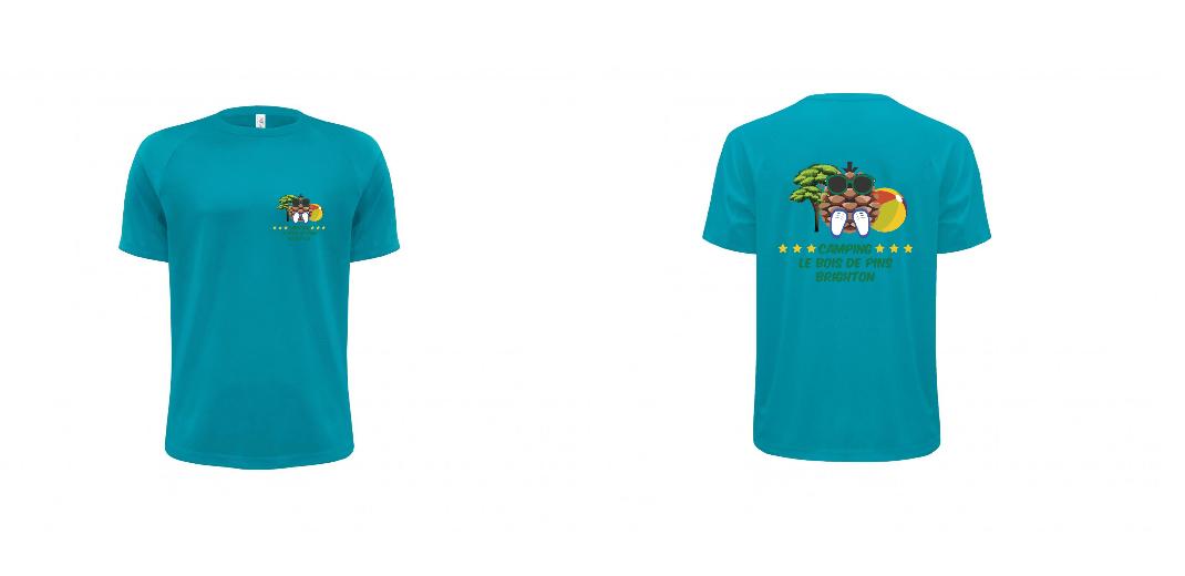 T-SHIRT SPORT PERSONNALISABLE : JK900