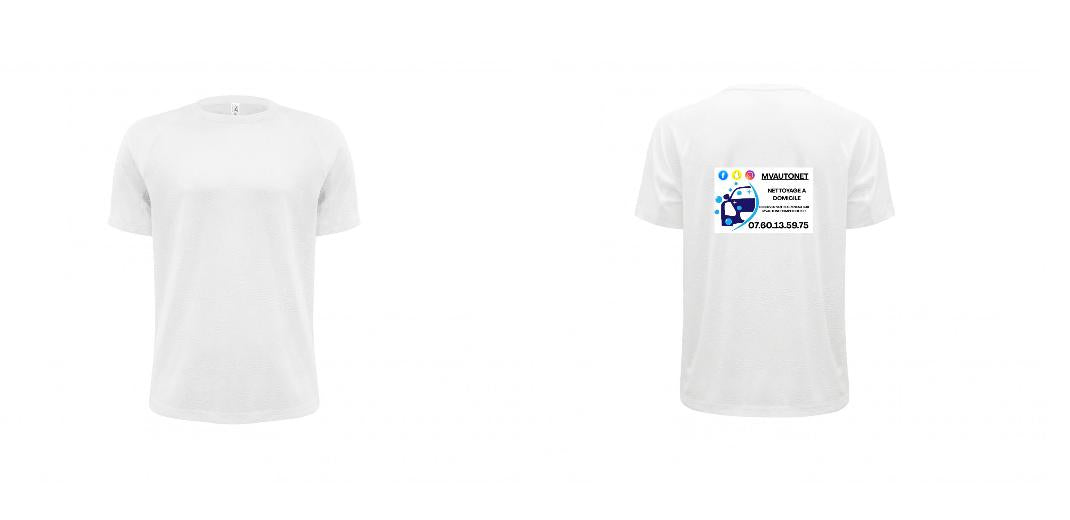 T-SHIRT SPORT PERSONNALISABLE : JK900