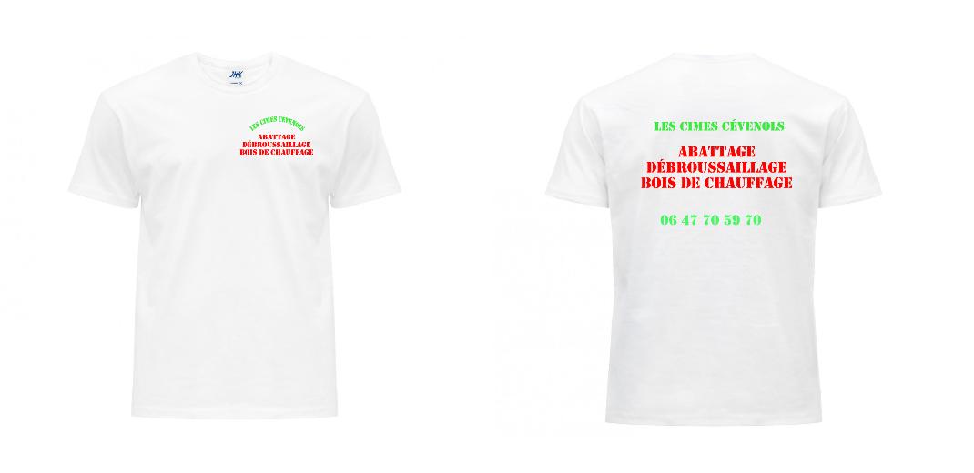 T-SHIRT PREMIUM UNISEXE 100% COTON PERSONNALISABLE REF : JK190
