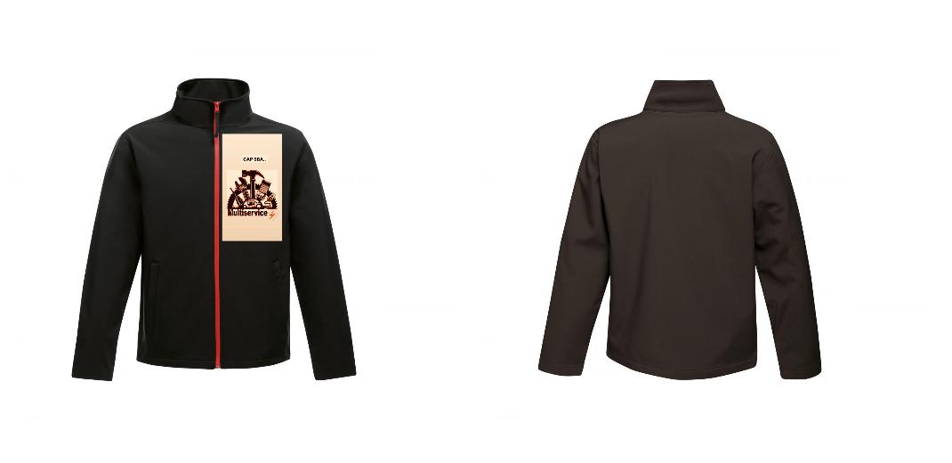VESTE SOFTSHELL HOMME PERSONNALISABLE REF : RGA628