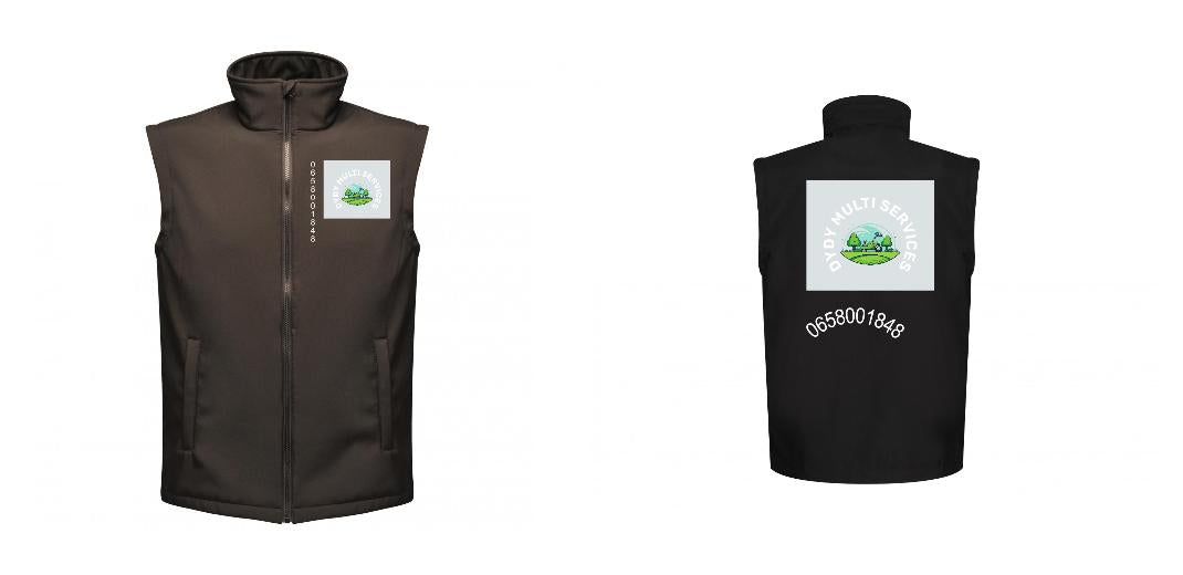 BODYWARMER SOFTSHELL PERSONNALISABLE REF: RGA844