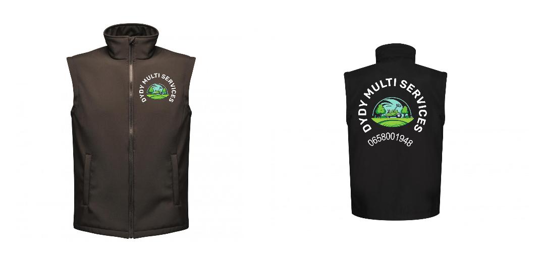BODYWARMER SOFTSHELL PERSONNALISABLE REF: RGA844