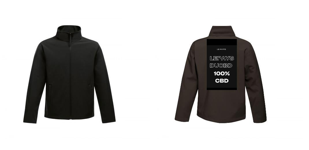 VESTE SOFTSHELL HOMME PERSONNALISABLE REF : RGA628