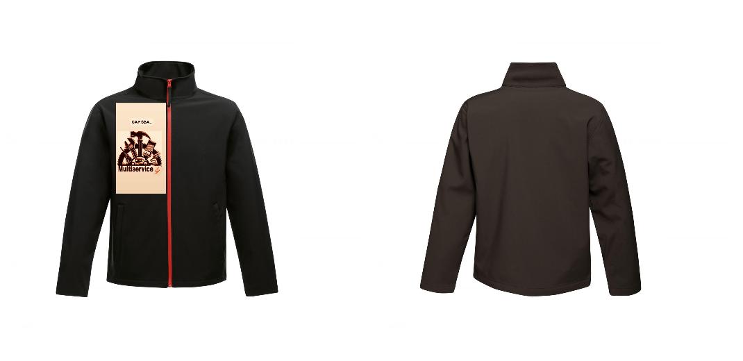 VESTE SOFTSHELL HOMME PERSONNALISABLE REF : RGA628