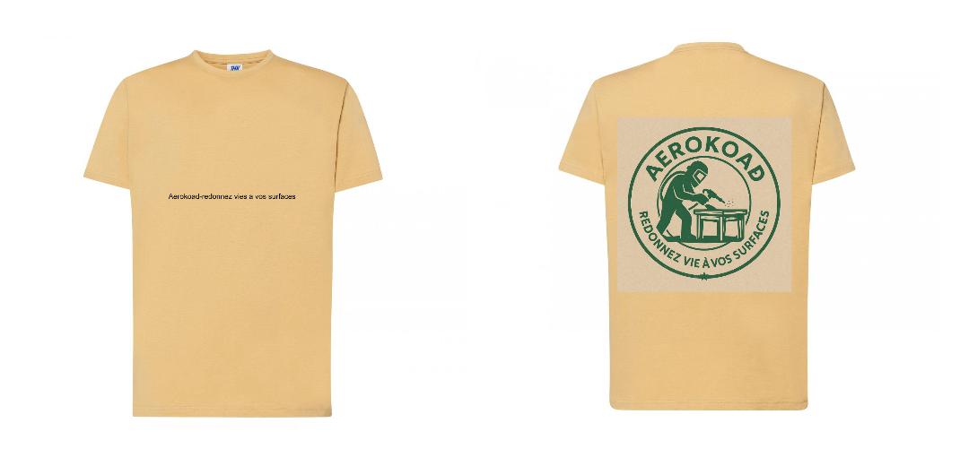 T-SHIRT PREMIUM UNISEXE 100% COTON PERSONNALISABLE REF : JK190