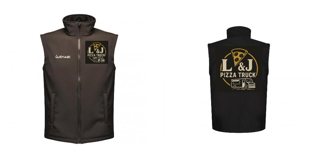 BODYWARMER SOFTSHELL PERSONNALISABLE REF: RGA844