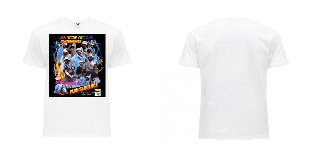 T-SHIRT PREMIUM UNISEXE 100% COTON PERSONNALISABLE REF : JK190