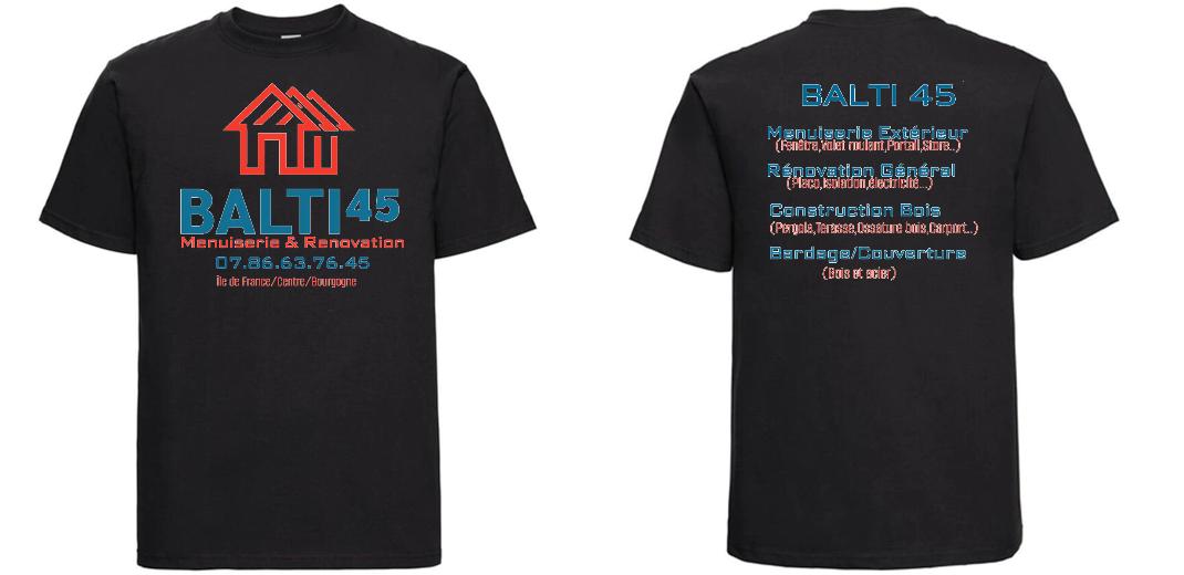 T-SHIRT PRESTIGE EPAIS UNISEXE 100% COTON PERSONNALISABLE REF : RU215