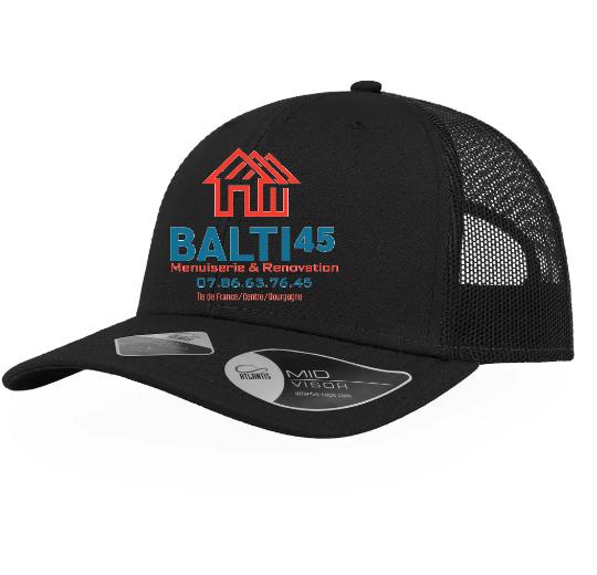 CASQUETTE TRUCKER PERSONNALISABLE 6 PANNEAUX REF : AT173
